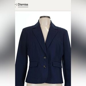 New York & Company Dark Blue Blazer